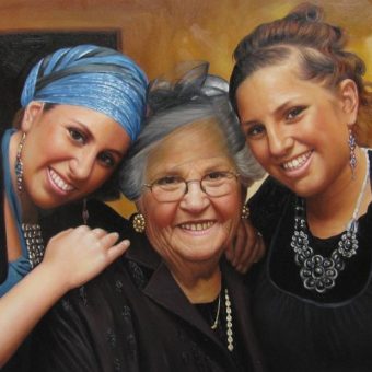 Ellen, Toby and Rachel, Mexico