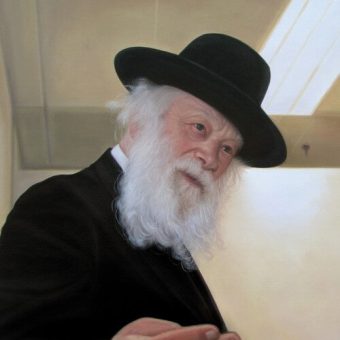 Rabbi-Berenbaum-Oil Painting-